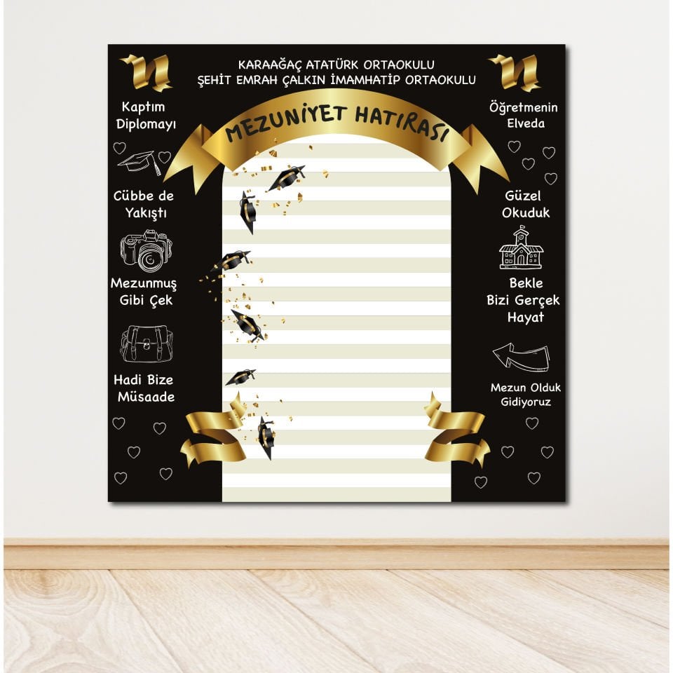 Mezuniyet Temalı Afiş