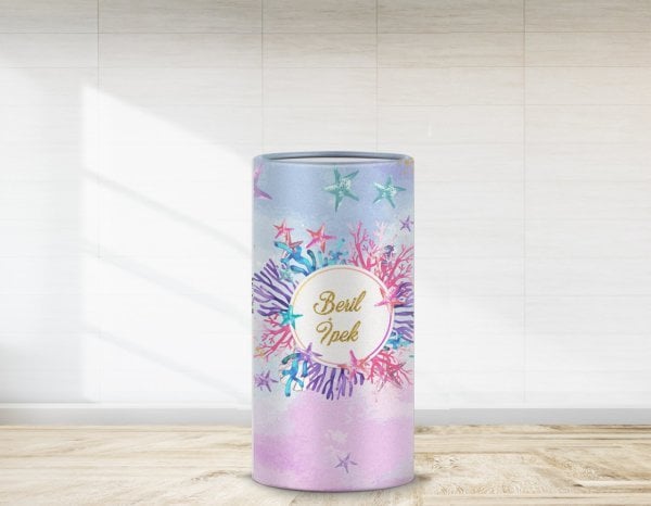 Deniz Kızı Konsepti Renkli Strafor Kaplaması