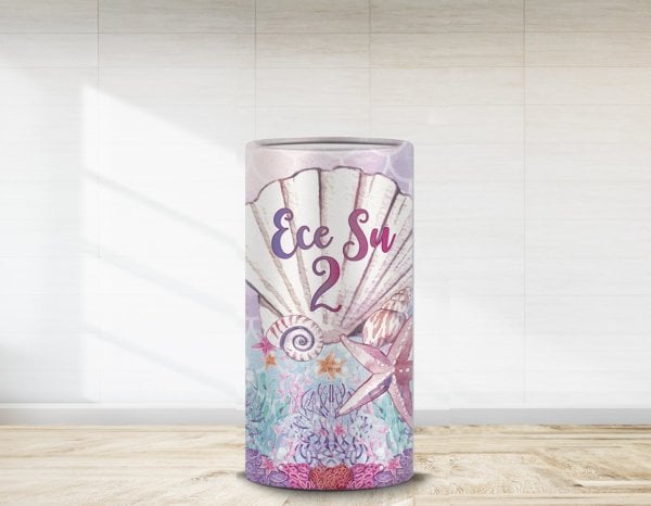 Deniz Yıldızı ve İstiridye Temalı Renkli Strafor Kaplaması