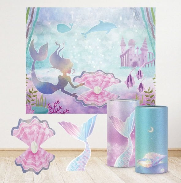 Deniz Kızı Temalı Mini 2 Paket