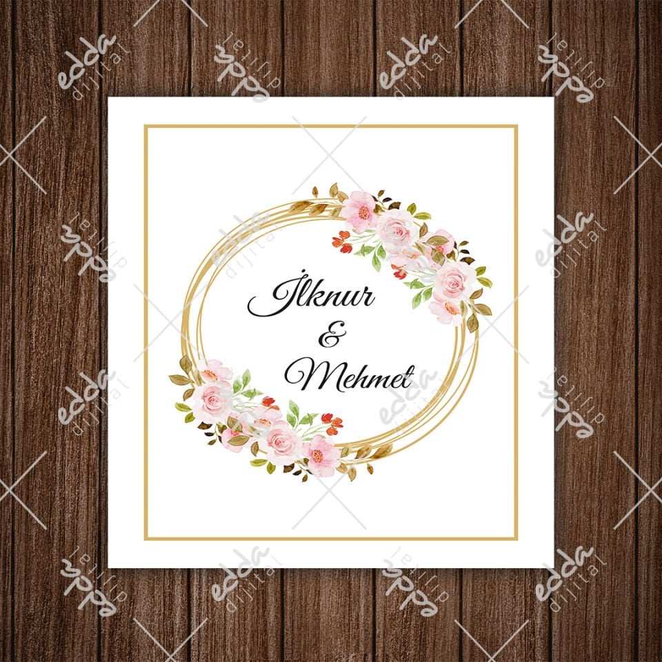 Yuvarlar Çiçek Desenli Dans Pisti Kaplaması