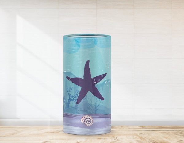 Deniz Kızı Konsept Deniz Yıldızı Temalı Strafor Kaplaması