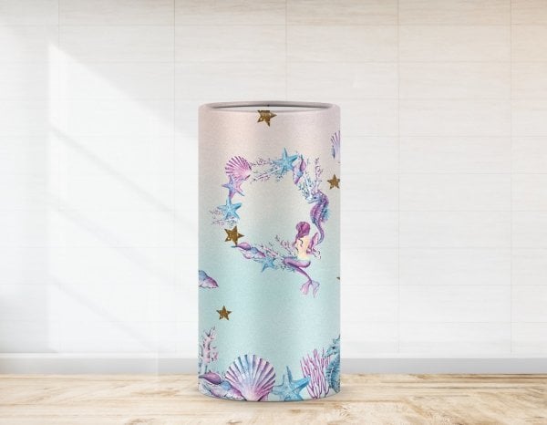 Deniz Kızı ve Deniz Canlıları Temalı Strafor Kaplaması