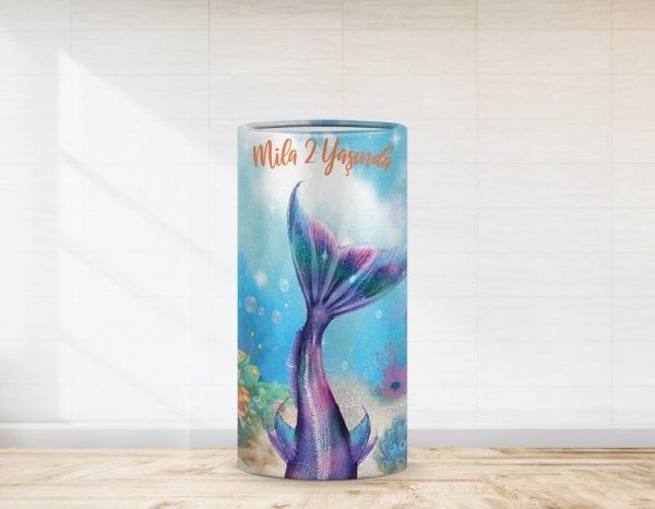 Deniz Kızı Kuyruk Temalı Strafor Kaplaması