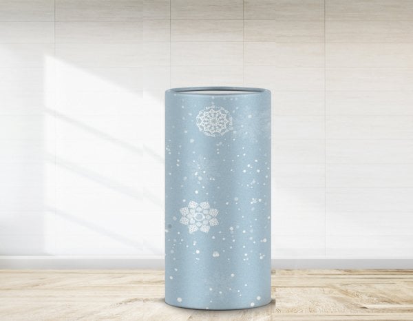 Kış Konsepti Kar Tanesi  Temalı Strafor Kaplaması