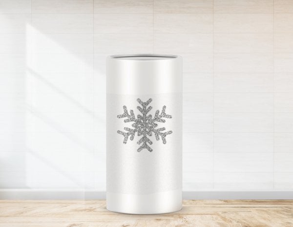 Kış Konsepti Kar Tanesi  Temalı Strafor Kaplaması