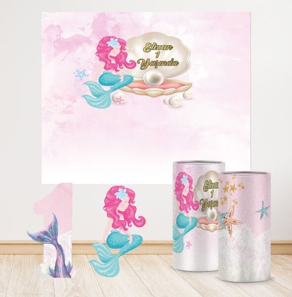 Denizkızı Temalı Mini 2 Paket