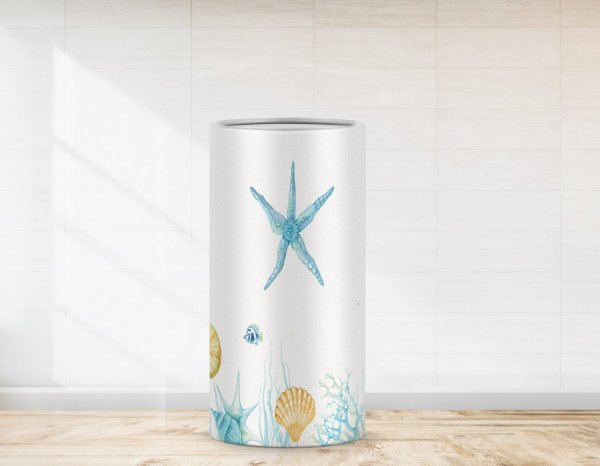 Mavi Deniz Yıldızı Temalı Strafor Kaplaması