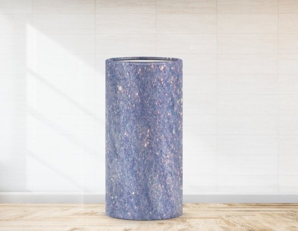 Deniz Kızı Konsepti Mor Strafor Kaplaması