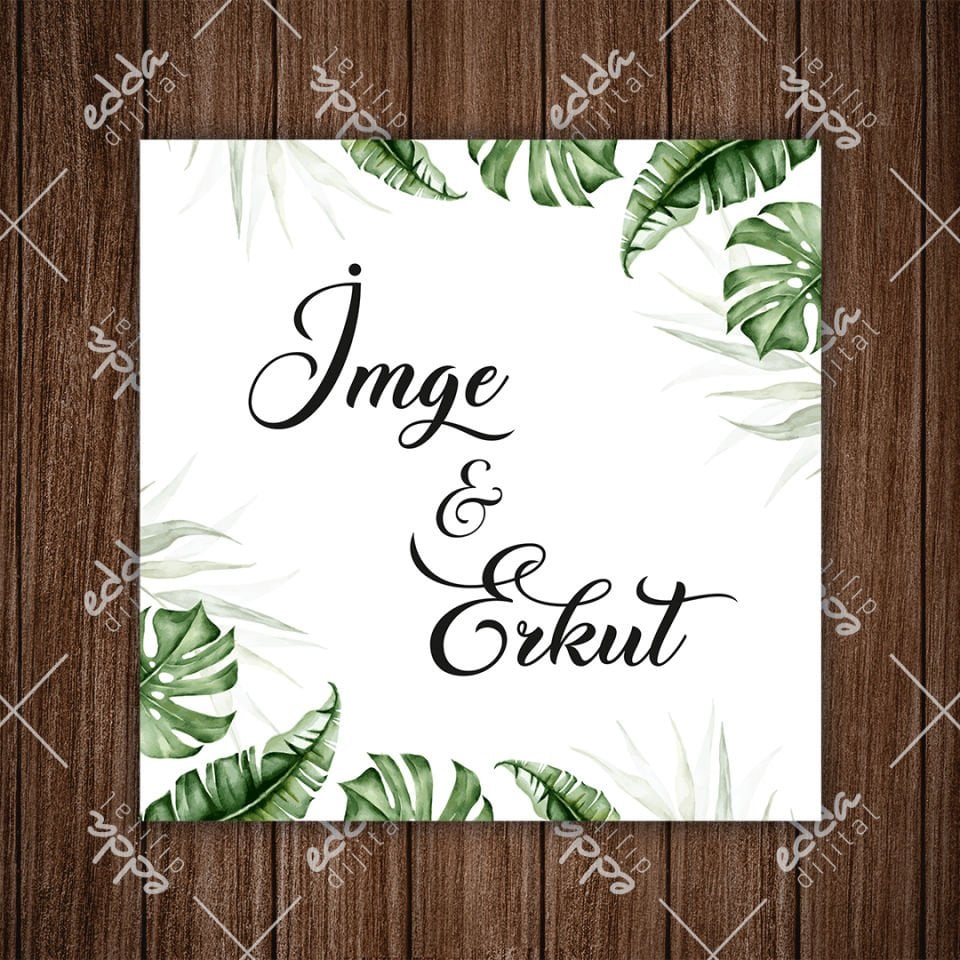 Yaprak Desenli Dans Pisti Kaplaması