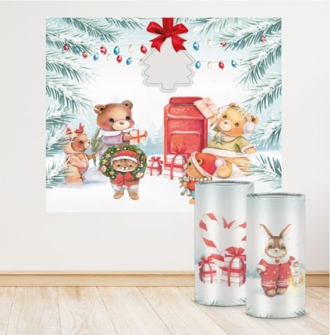 Kış Konseptli Mini 4 Paket