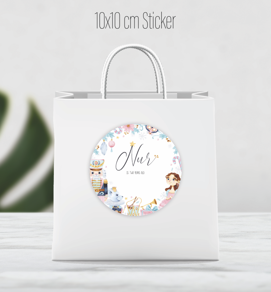 Yapışkanlı Çanta Etiketi