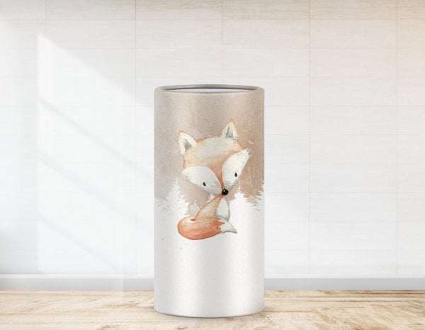 Woodland Kırmızı Tilki Temalı Strafor Kaplaması