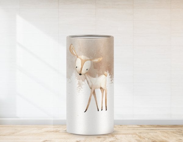 Woodland Geyik Temalı Strafor Kaplaması