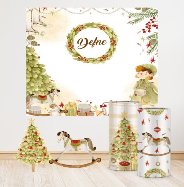 Kış Konseptli Mini 2 Paket