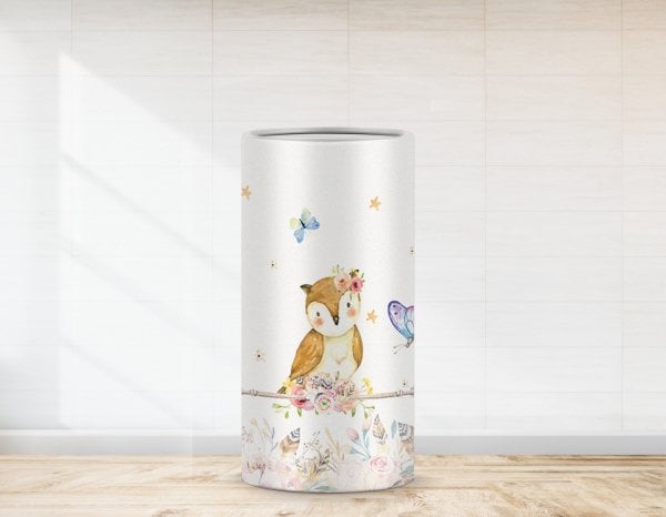 Woodland Baykuş Temalı Strafor Kaplaması