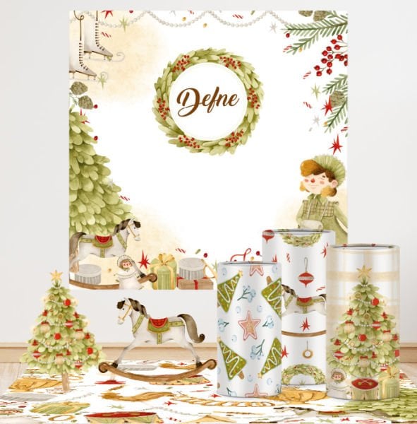 Kış Konseptli Mega 1 Paket