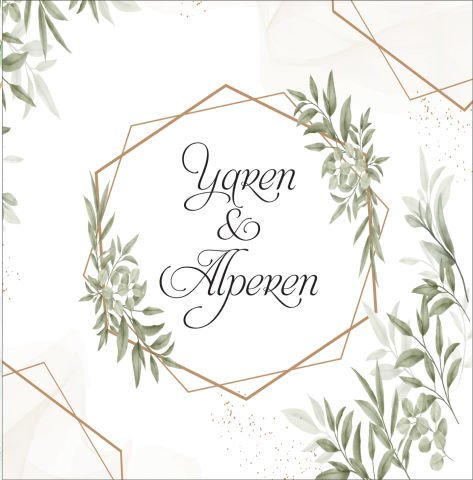 Yaprak Detaylı Dans Pisti Kaplaması