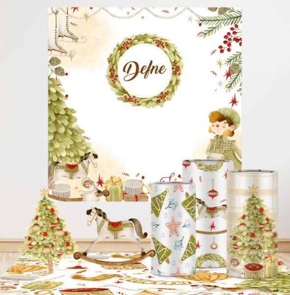 Kış Konseptli Mega 3 Paket