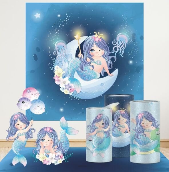 Büyülü Deniz Kızı Konseptli Efsane 1 Paket