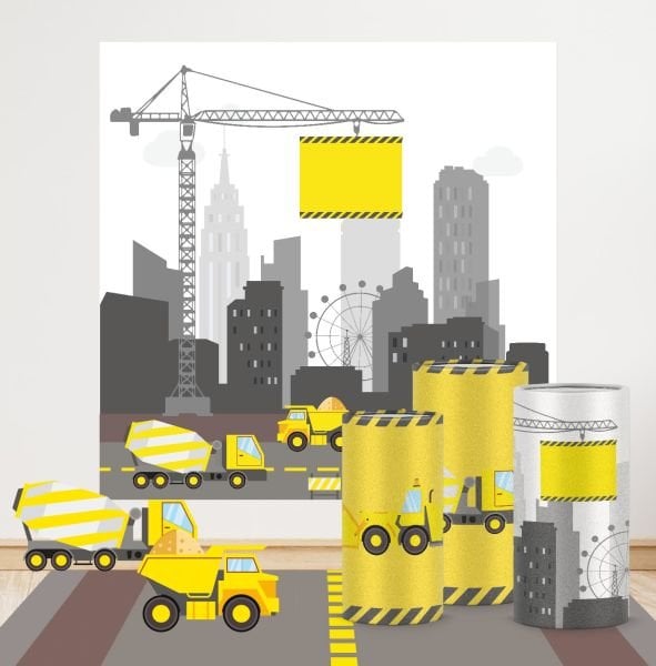 İnşaat Konseptli Efsane 1 Paket