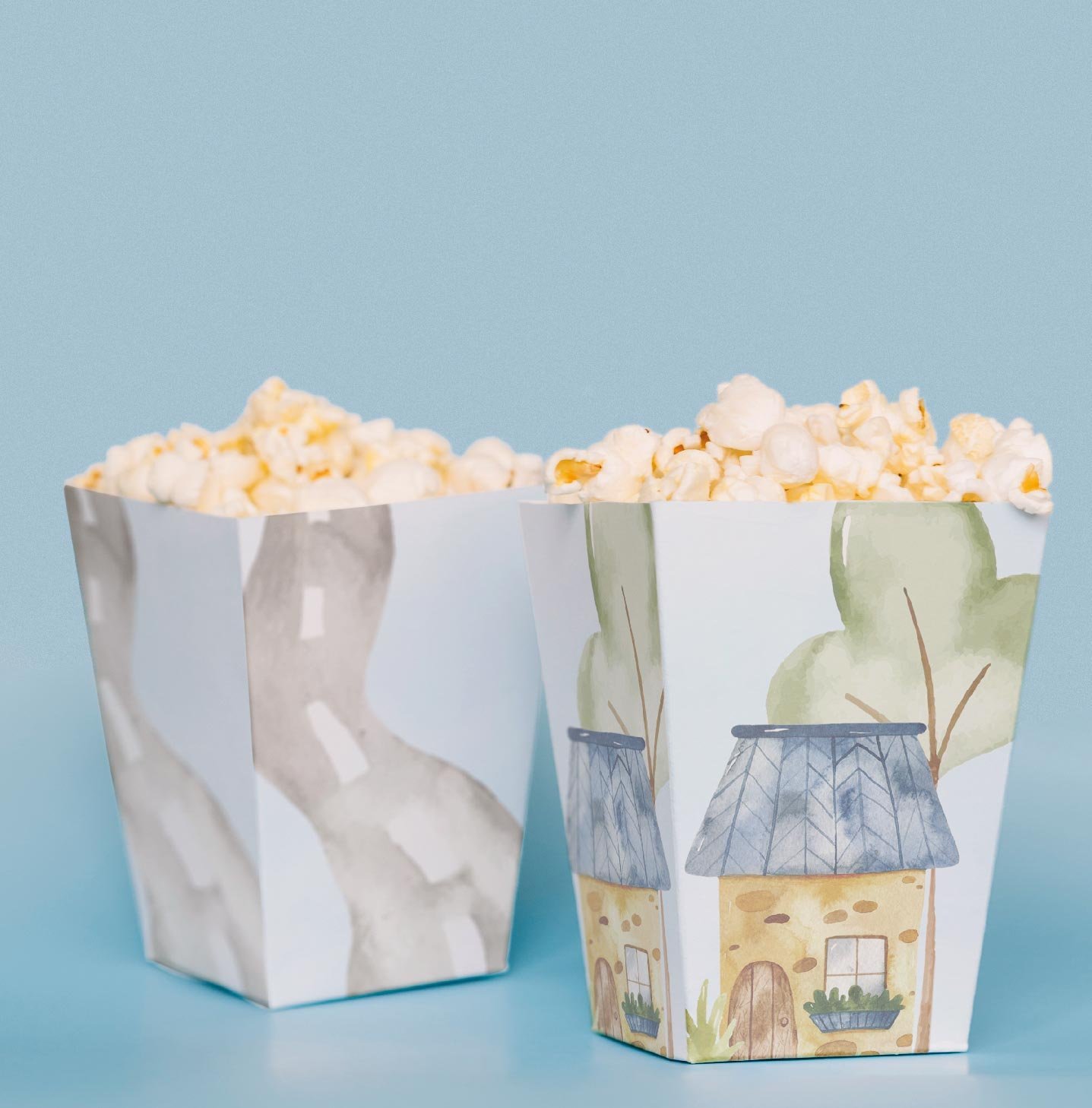 Araba Temalı Pop Corn Kutusu