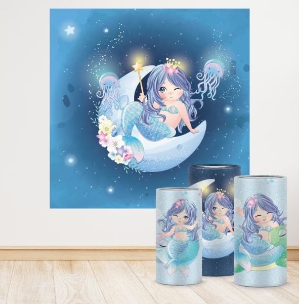 Büyülü Deniz Kızı Konseptli Efsane 4 Paket