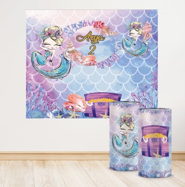 Deniz Kızı Konseptli Mini 4 Paket