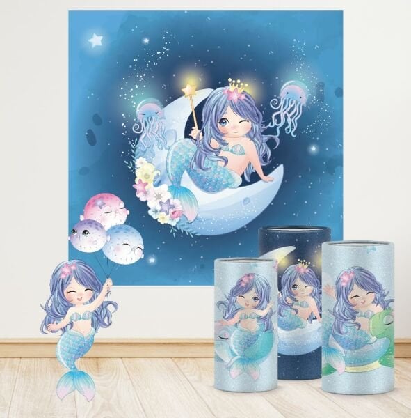 Büyülü Deniz Kızı Konseptli Mega 2 Paket