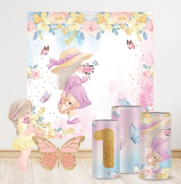 Çiçekli Kız Konseptli Efsane 2 Paket