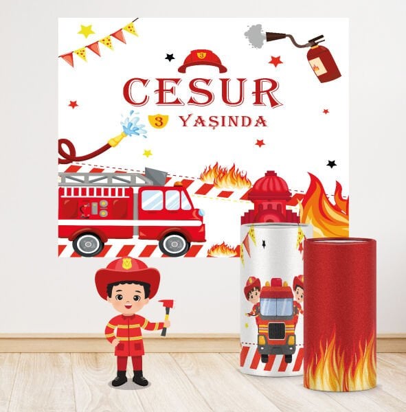 İtfaiye Konseptli Mini 3 Paket