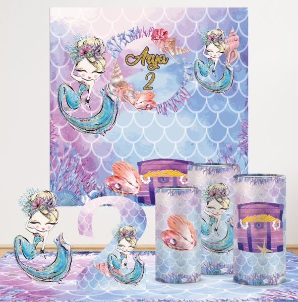 Deniz Kızı Konseptli Mega 1 Paket