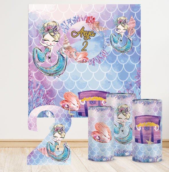 Deniz Kızı Konseptli Mega 2 Paket