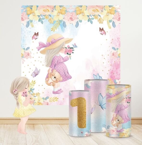 Çiçekli Kız Konseptli Efsane 3 Paket