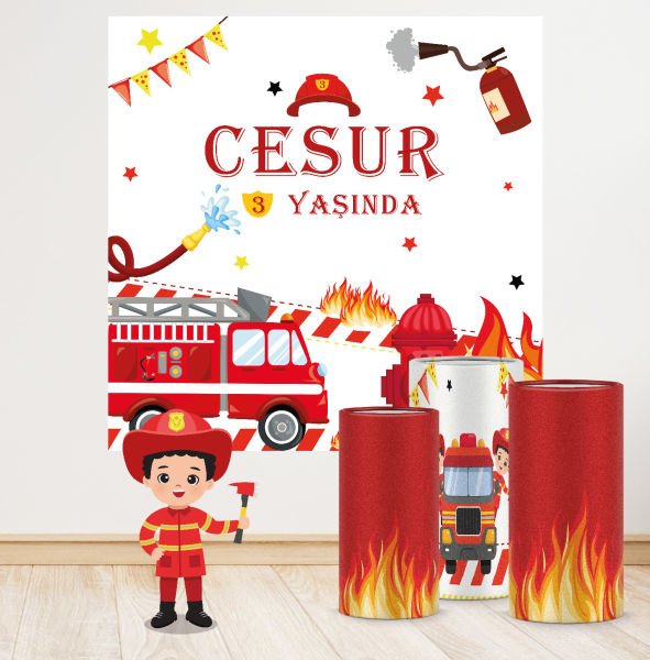 İtfaiye Konseptli Mega 2 Paket