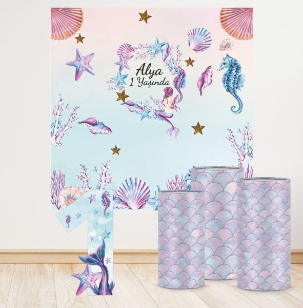 Deniz Kızı Konseptli Mega 2 Paket