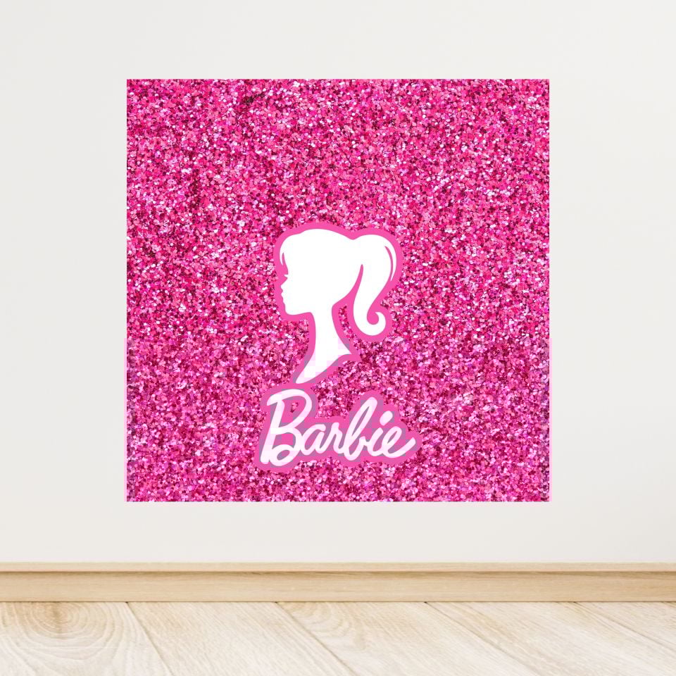 Barbie Temalı Doğum Günü Afişi