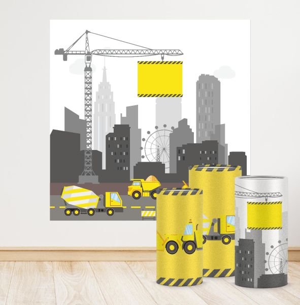 İnşaat Konseptli Efsane 4 Paket