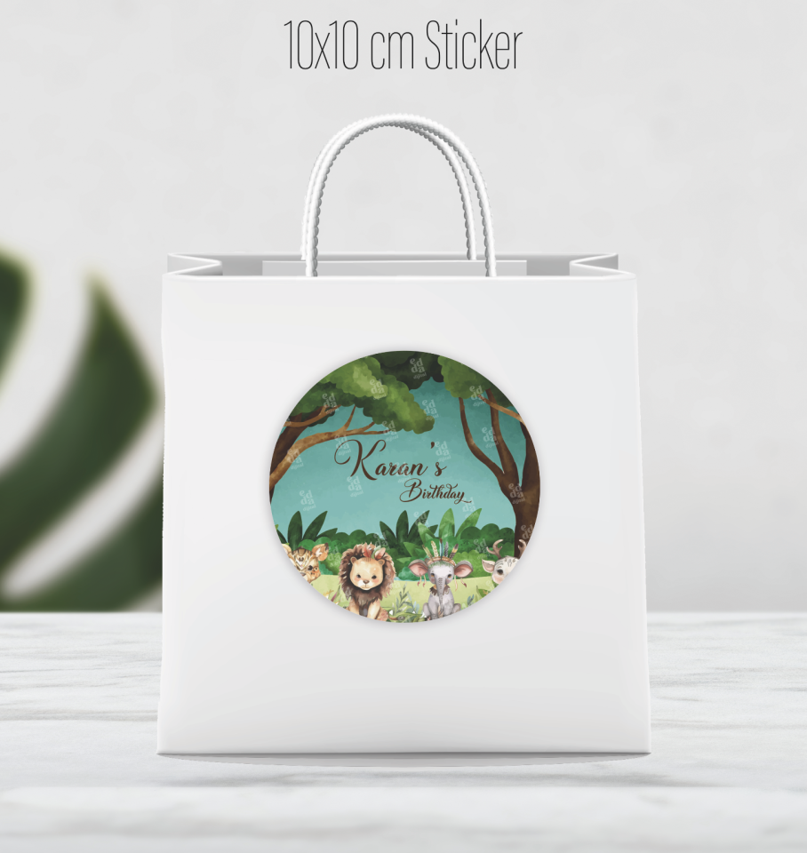 Yapışkanlı Çanta Etiketi