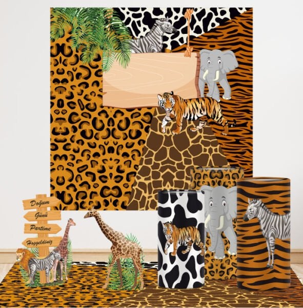 Safari Konseptli Mega 1 Paket