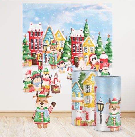 Kış Teması Mega 4 Paket