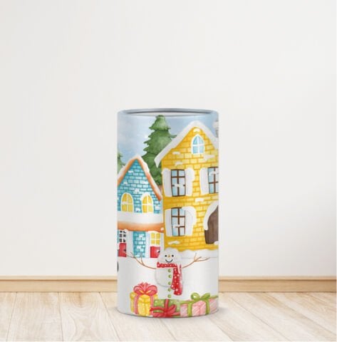 Kış Temalı Strafor Kaplaması