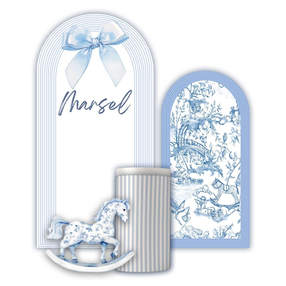 Edda Jumbo Parti - Mavi Baby Shower