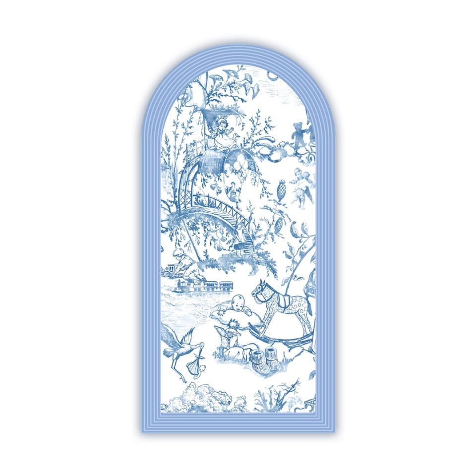 Edda Jumbo Tekli Pano - Mavi Baby Shower