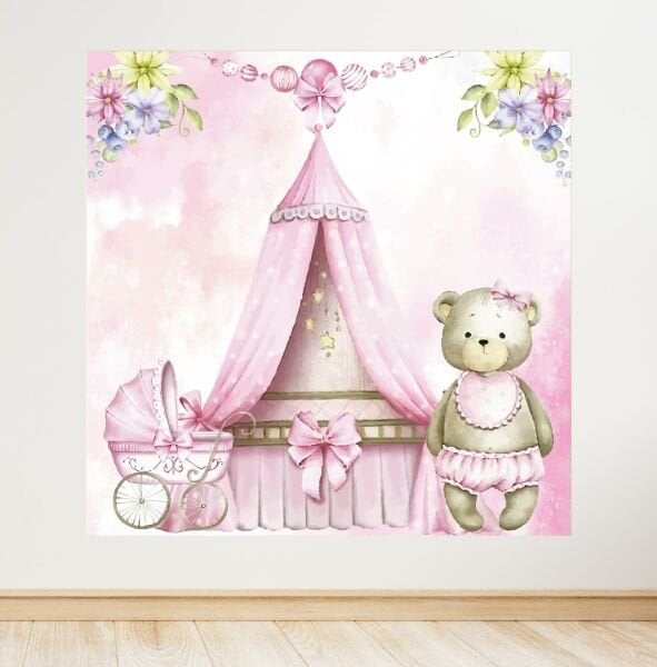 Baby Shower Temalı Doğum Günü Afişi