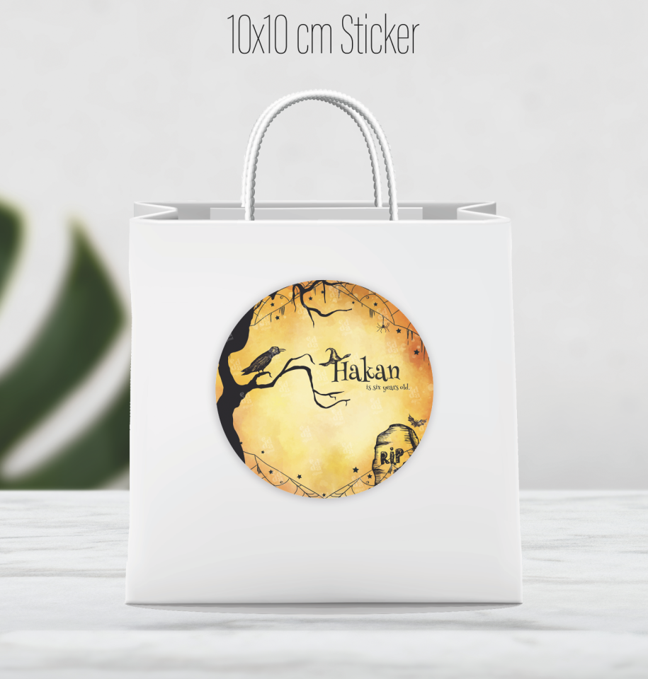 Yapışkanlı Çanta Etiketi