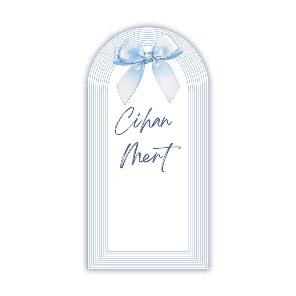 Edda Jumbo Tekli Pano - Mavi Baby Shower