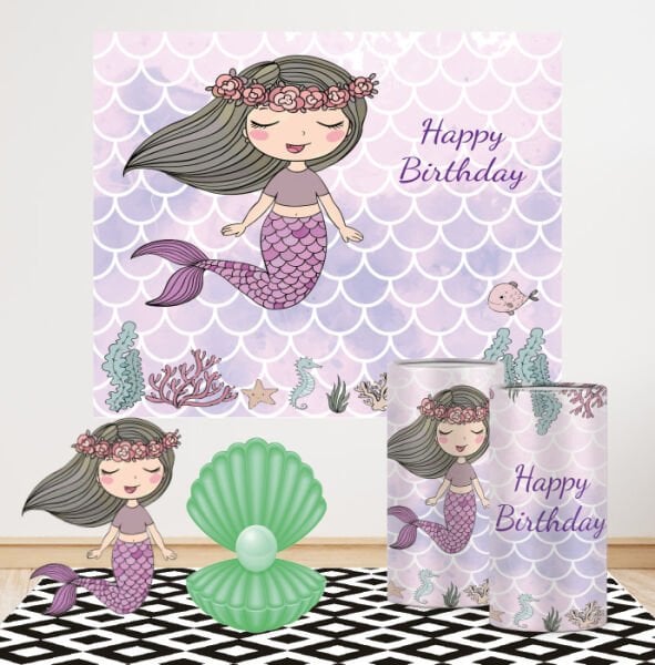 Deniz Kızı Konseptli Mini 1 Paket