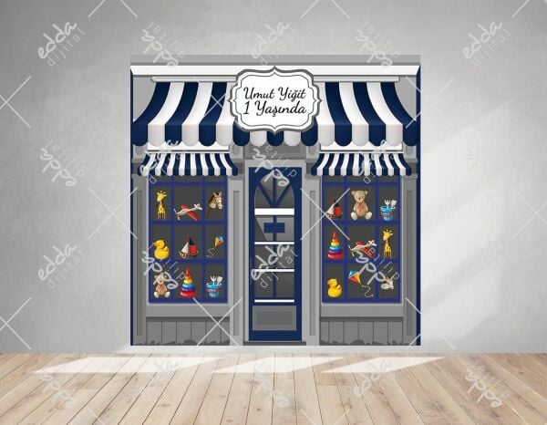 Toys Temalı Parti Afişi