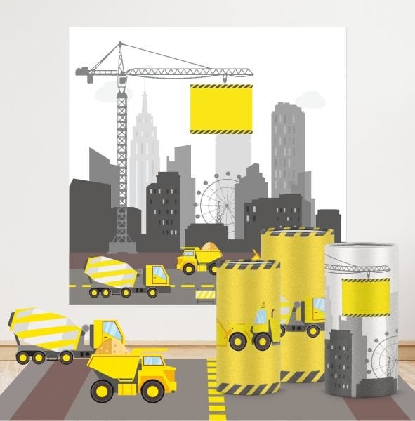 İnşaat Konseptli Mega 1 Paket